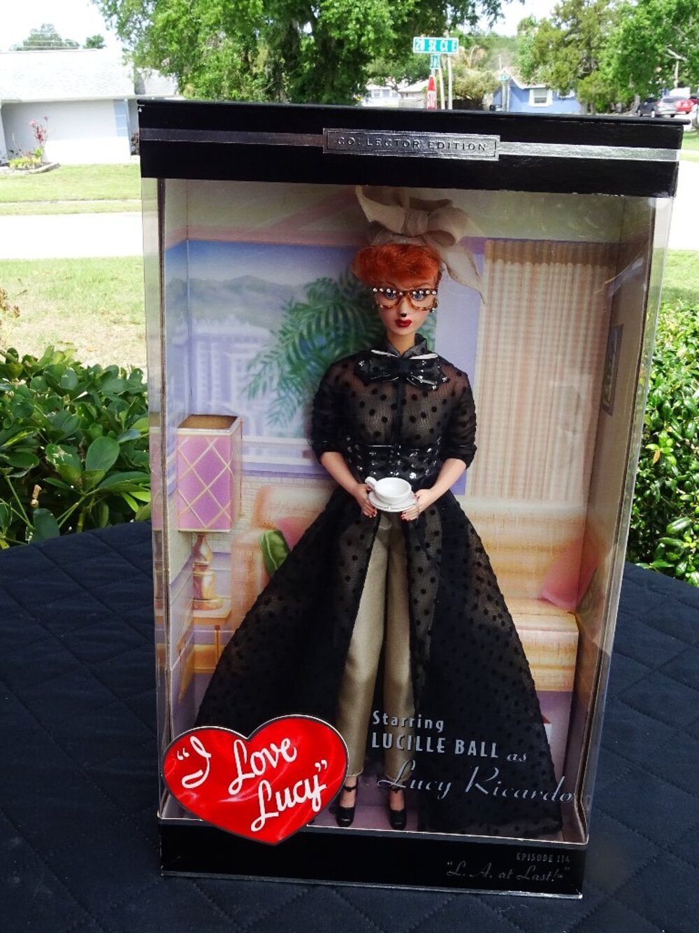 I Love Lucy Collectible Barbie Doll Mattel 114